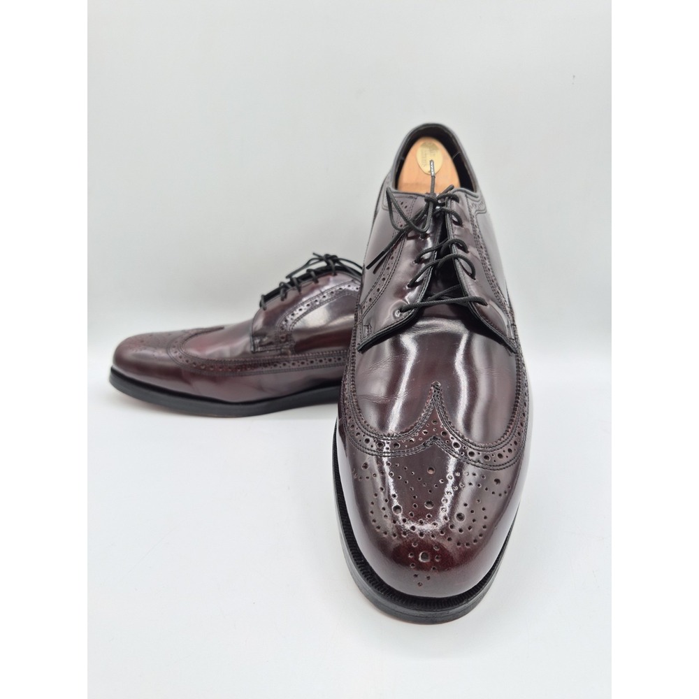 Florsheim Kenmoor Wing Tip Dress Shoe 12D Dark Brown 30880